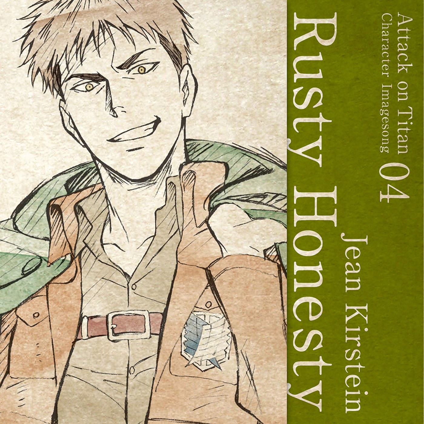 Shingeki no Kyojin - Character Image Song 04 : Rusty Honesty / Jean Kirstein (2nd season)