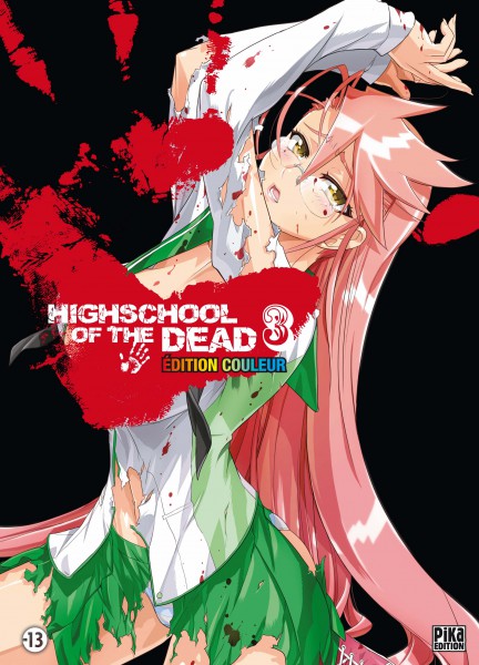 Gakuen Mokushiroku HIGHSCHOOL OF THE DEAD (couleur) - Volume 3