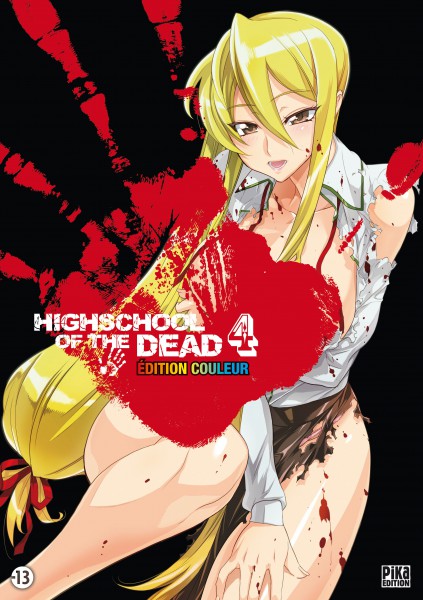 Gakuen Mokushiroku HIGHSCHOOL OF THE DEAD (couleur) - Volume 4