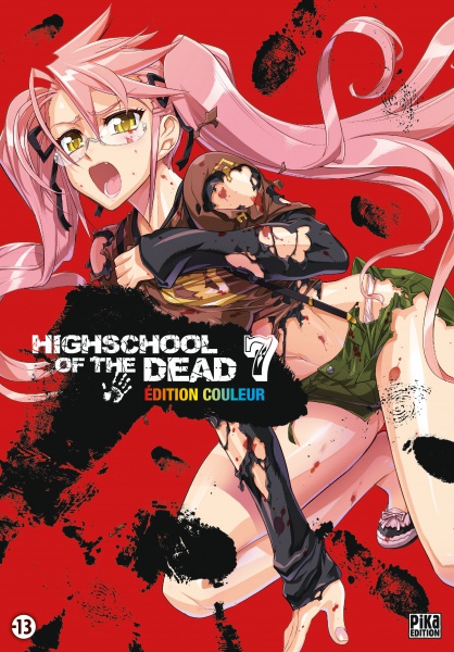 Gakuen Mokushiroku HIGHSCHOOL OF THE DEAD (couleur) - Volume 7