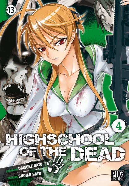 Gakuen Mokushiroku HIGHSCHOOL OF THE DEAD - Volume 4