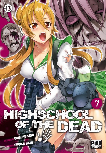 Gakuen Mokushiroku HIGHSCHOOL OF THE DEAD - Volume 7