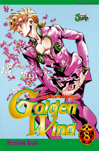 Jojo bizarre adventure ogon no kaze - Volume 8