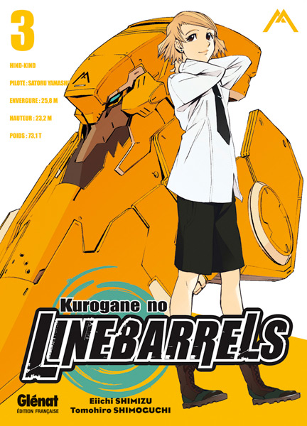 Kurogane no Linebarrels - Volume 3