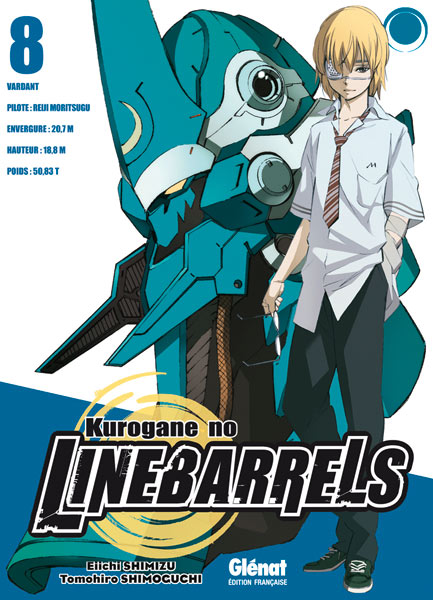 Kurogane no Linebarrels - Volume 8