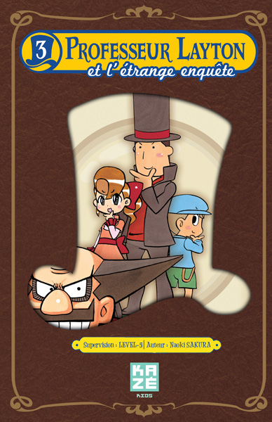 Layton Kyouju to Yukai na Jiken - Volume 3