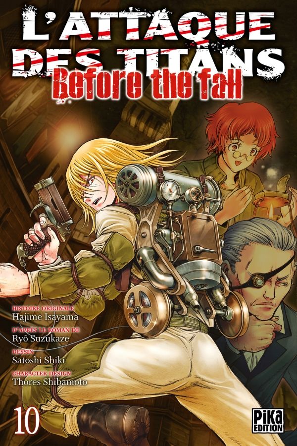 Shingeki no kyojin - before the fall - Volume 10