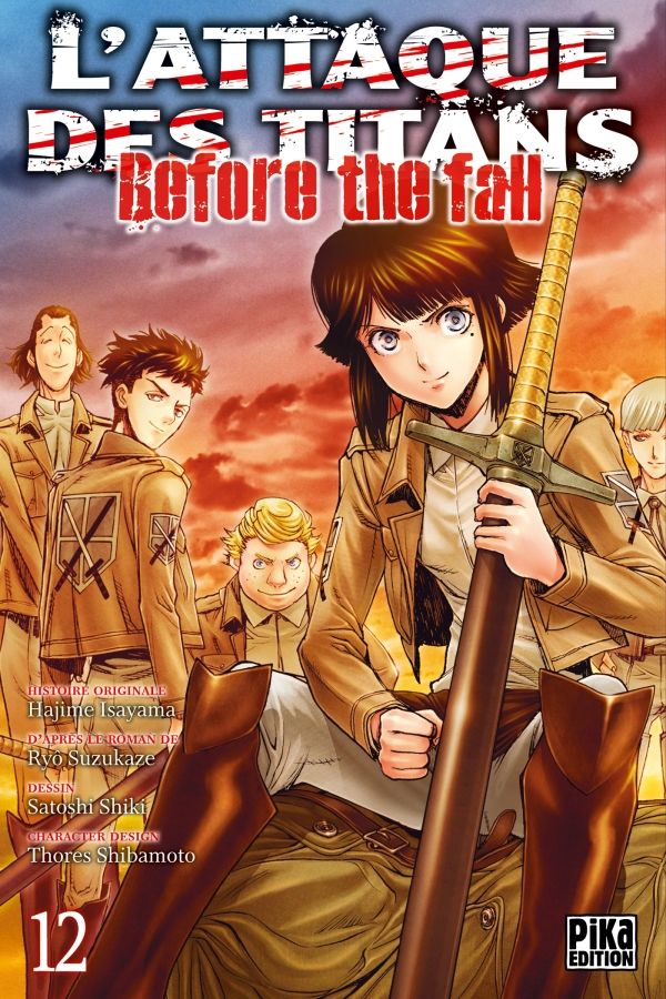 Shingeki no kyojin - before the fall - Volume 12