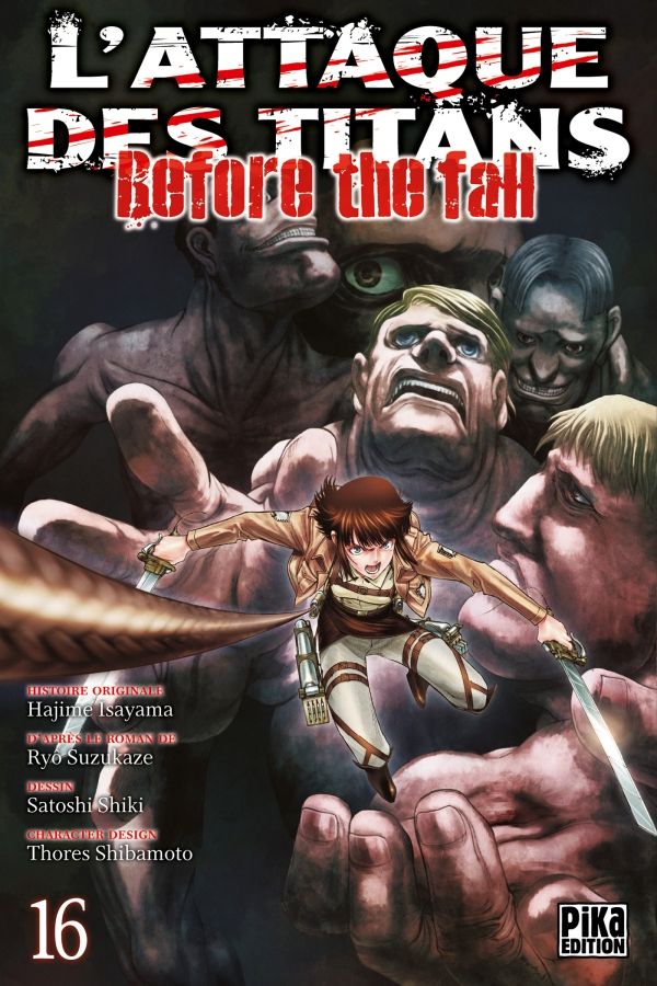 Shingeki no kyojin - before the fall - Volume 16