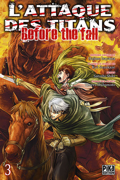 Shingeki no kyojin - before the fall - Volume 3