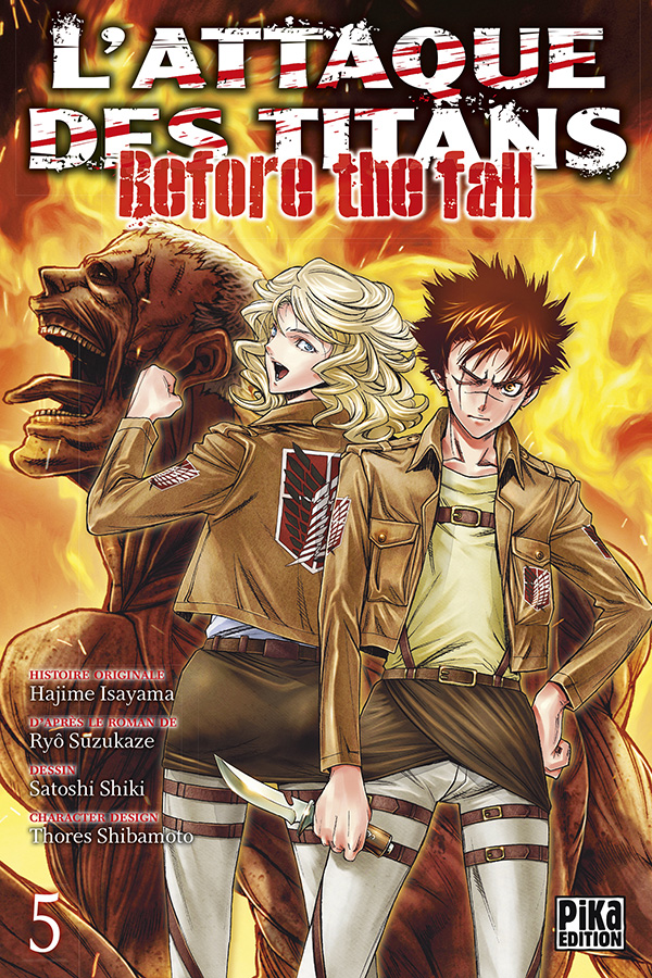 Shingeki no kyojin - before the fall - Volume 5